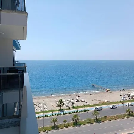 Apartament Twin Towers - First Line Sea - Private Alanya